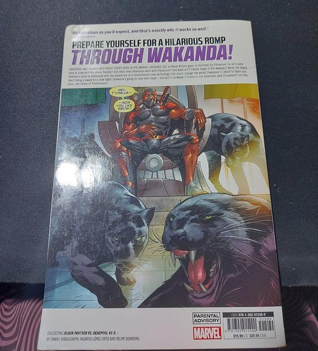หนังสือ Black Panther vs Deadpool 6