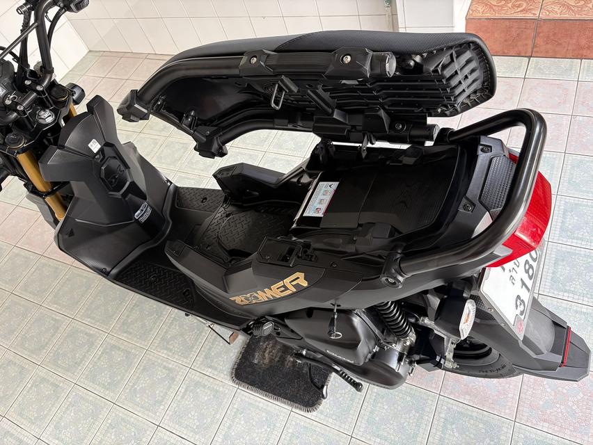 Zoomer-x มีผ่อน มีรับประกัน สภาพพร้อมใช้ รถมือเดียว ดูแลถึง ชุดสีสวย เครื่องเดิม ศูนย์ดี ท้ายไม่หอน วิ่ง5000 กลางปี65 9