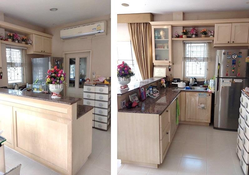 ขายบ้านสราญสิริ 2 ชั้น 3 นอน 3 น้ำ แบรนด์แสนสิริ สภาพดีพร้อมเฟอร์นิเจอร์ตกแต่งแล้ว ทำเลที่พักอาศัยมีระดับติดถนนราชพฤกษ์ ต.บางพลับ อ.ปากเกร็ด 7