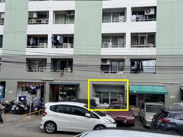 P758 ให้ช่าคอนโดซิตี้วิลล่า ลาดพร้าว 130 ตึก E2 ชั้น 1 ห้องเปล่า เหมาะทำหน้าร้าน ขายของ 1