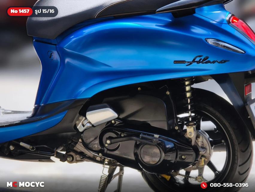 Yamaha Grand Filano Hybrid 2024 วิ่ง8000โล รถบ้านมือเดียวเครื่องท่อเดิมๆ กุญแจบุคเซอวิสครบ No.1457 รูปที่ 16
