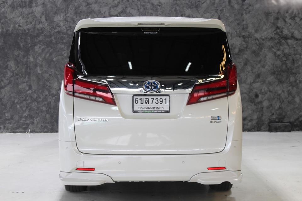 รหัสรถ JRS7391 TOYOTA Alphard Hybrid 30 ปี 2019 สีขาว 8