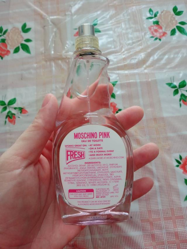 น้ำหอมแท้ราคาคุยกันได้ Moschino pink  fresh couture edt 100ml 2