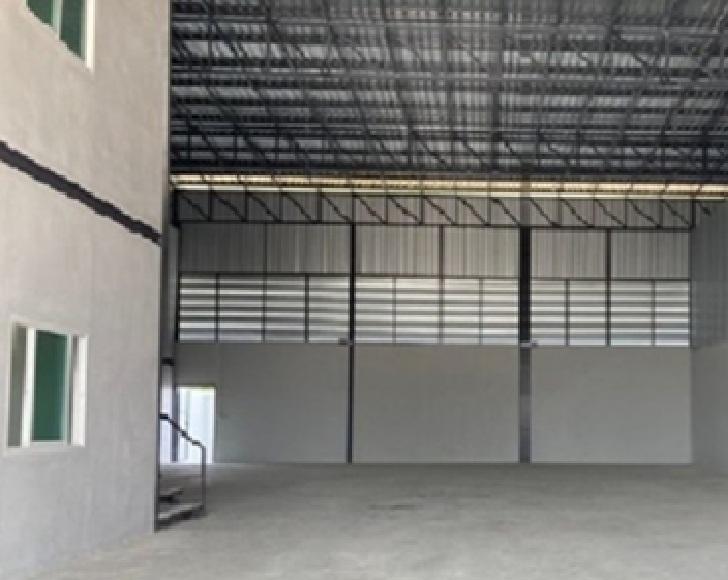 ให้เช่าโกดัง พร้อมสำนักงาน 2 ชั้น สภาพใหม่ ซอยเทศบาลบางปู 97 ถนนบางพลี ตำหรุ 11