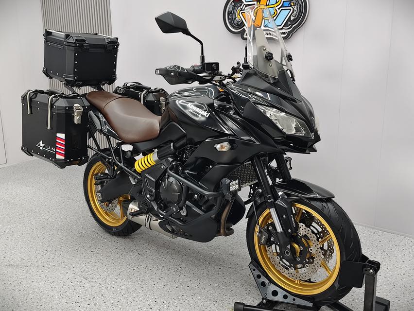 KAWASAKI VERSYS650 จดปี2016 ทัวร์ริ่งแต่งเต็มยางใหม่ป้ายแดงหน้าหลัง