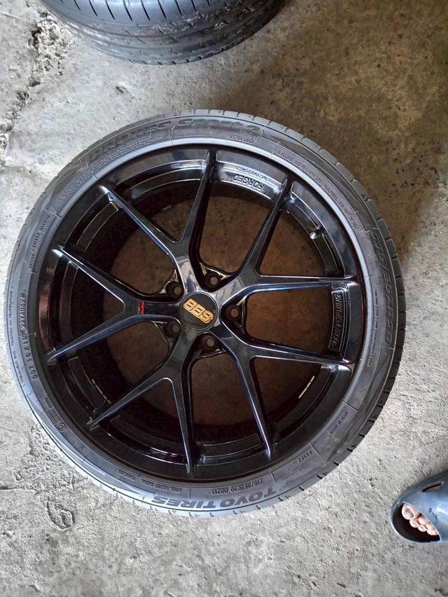ขายล้อแม็กรถยนต์ BMW (BBS) พ้รอมยาง ขอบ20 สะภาพสวยเดิมใหม่เอี่ยม