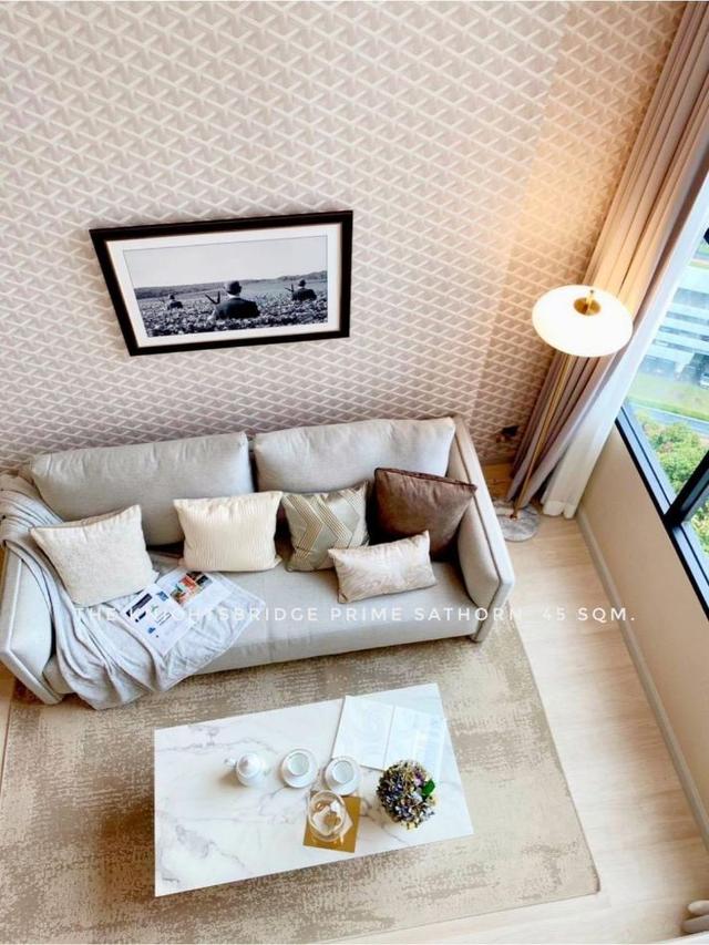 ให้เช่า คอนโด Duplex 2 bedrooms high floor KnightsBridge Prime สาทร 45 ตรม. nice room city view in Sathorn area 4