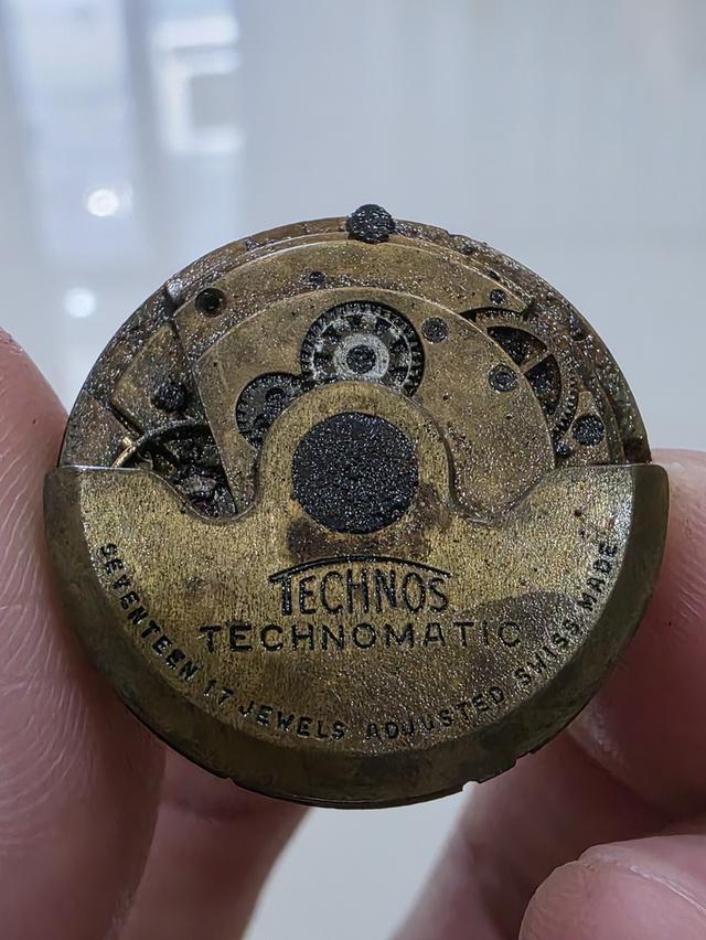 A.อะไหล่ เครื่อง นาฬิกา TECHNOS เทคนอต WATCH PARTS ของเก่าเก็บ สวยหายากรุ่นเก่า ขายตามสภาพ พร้อมส่ง