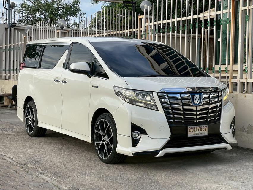 รหัสรถ PJP7667 2015 TOYOTA ALPHARD 2.5 Hybrid E-Four