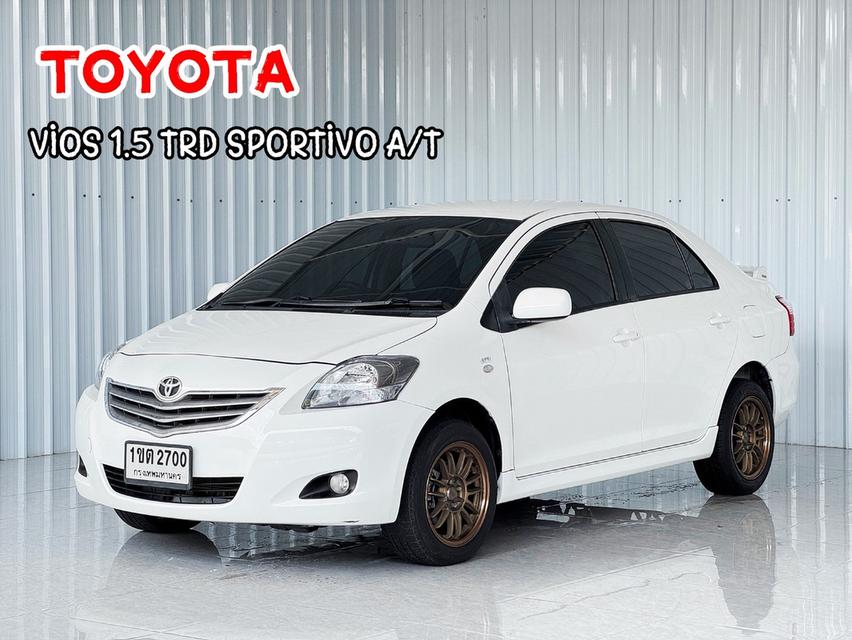 TRD ตัวท๊อป Vios 1.5TRD Sportivo ผ่อน 4,xxx ฿