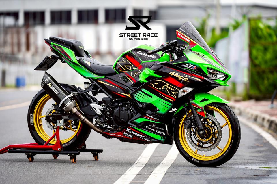 2019 Kawasaki ninja 400 krt 2019 ของแต่งท่วมๆเลย จัดเต็ม 9