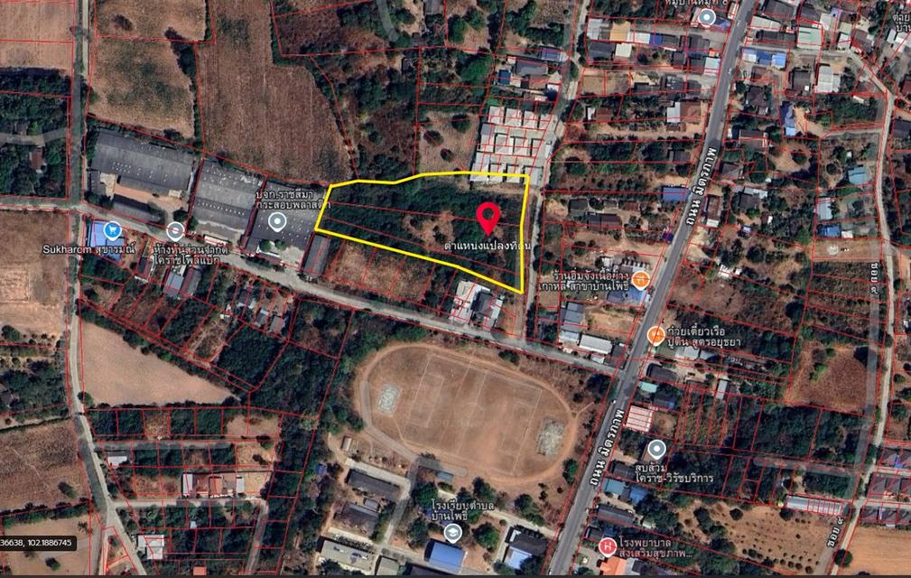 ที่ดิน 6-1-31.7 ไร่ ใกล้เมืองโคราช ทำเลทองน่าลงทุน 2