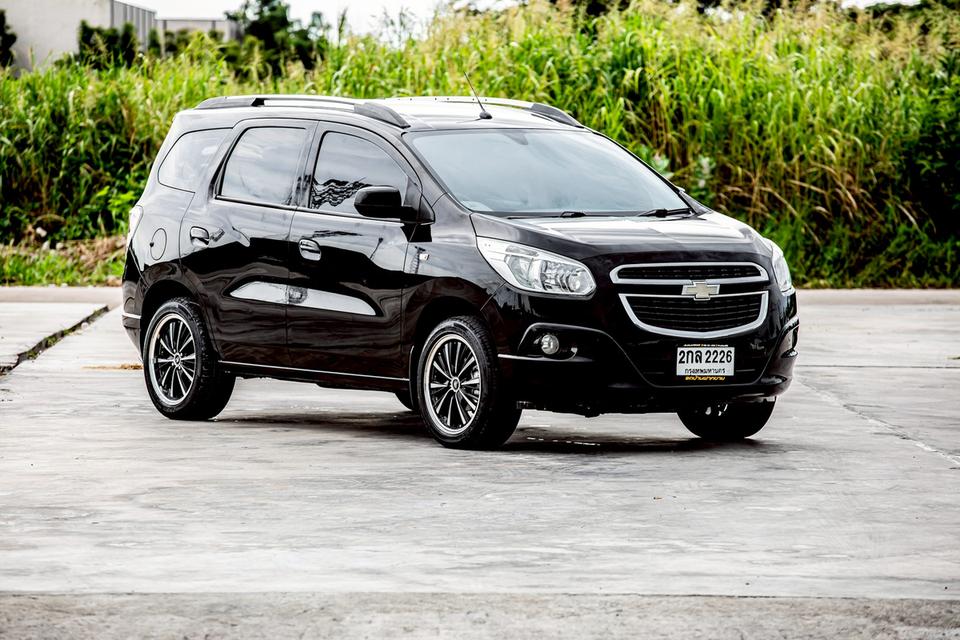 Chevrolet Spin 1.5 LTZ สีดำ ปี 2013 เกียร์ออโต้ 7 ที่นั่ง สภาพดี