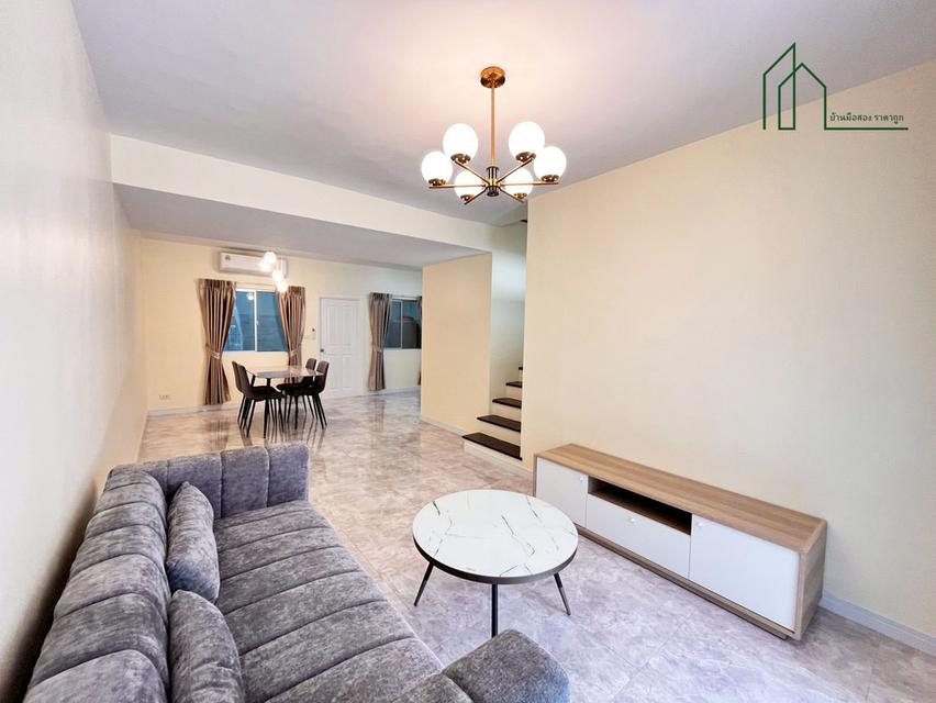 ทาวน์เฮาส์ 2 ชั้น พฤกษาวิลล์ 66/2 บางนา-หนามแดง รีโนเวทใหม่ทั้งหลัง ฟรีโอน 3