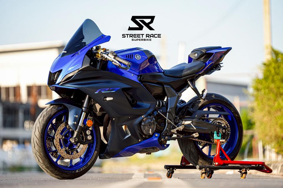 🔥 yamaha r7 ปี 2022 | สีน้ำเงิน สปอร์ตจัด พร้อมขี่ ท่อไทเทเนียมลั่นเท่! 🔥 3