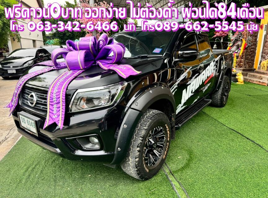 ไมลืแท้97,xxxกม.ฟรีดาวน์0บาท NISSAN NAVARA NP300 CAB 2.5 E BLACK EDITION MT 3