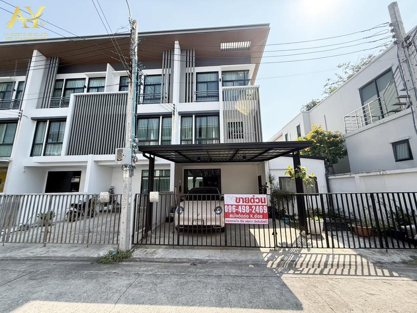 ขายทาวน์โฮม3ชั้น 34.7ตรว. .สตรีวิทยา2.ซ.10 ลาดพร้าว71 โครงการCozy 6.7MB. 1