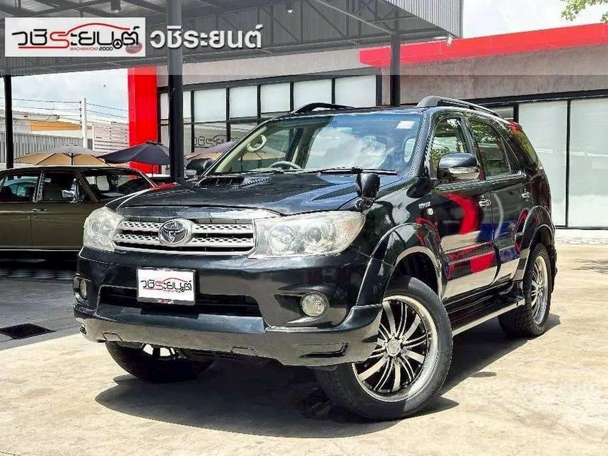 ขายรถ Toyota Fortuner 2.7V LPG ปี 2008 สีดำ เกียร์ออโต้
