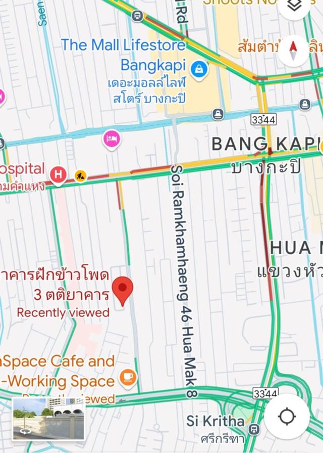 เจ้าของให้เช่า คอนโดฝักข้าวโพด ซ.รามคำแหง 40 ตึก 3 ชั้น 9 ขนาด 53.5 ตรม. 1 ห้องนอน 2 แอร์ เฟอร์ครบ วิวโล่งทิศตะวันตก ไม่มีที่จอดรถ 8
