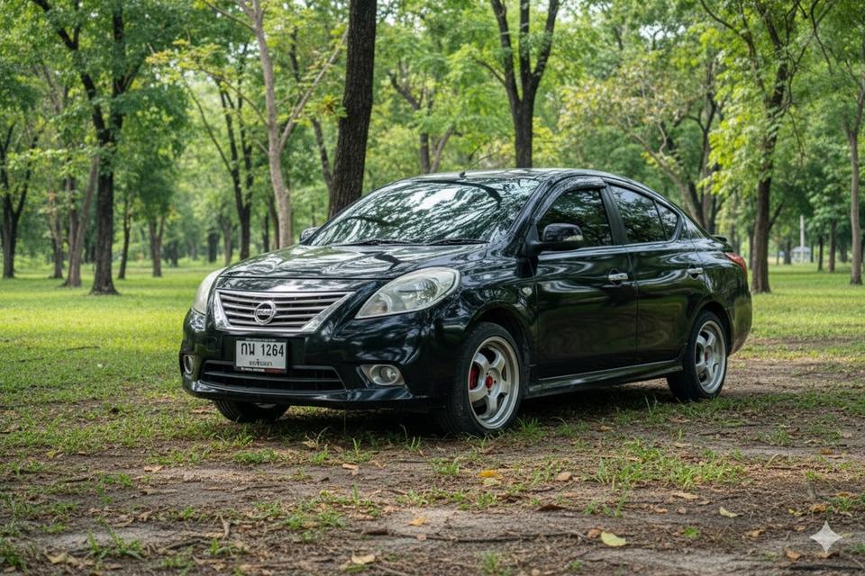 🔥ฟรีดาวน์ รถสวยขับดี ขายถูกมาก Nissan ALMERA 1.2 VL AT ปี 2012