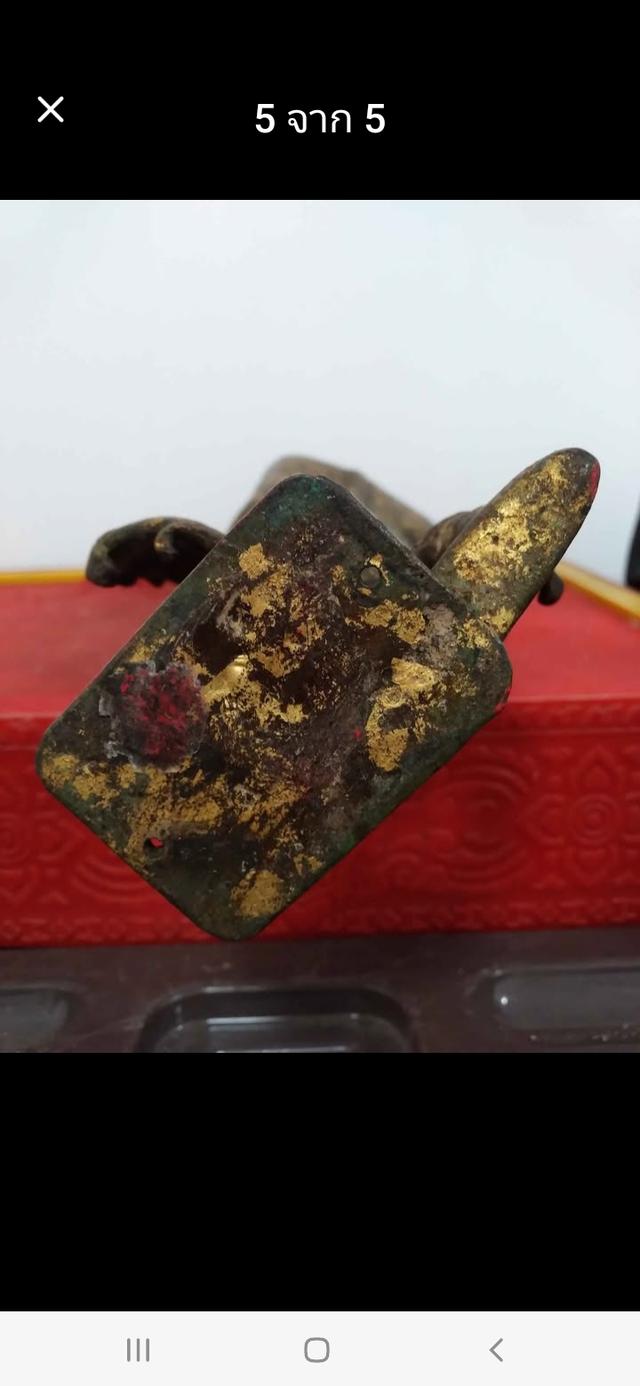 พระบูชาปางลีลาสุโขทัยสูง16นิ้ว รูปที่ 5