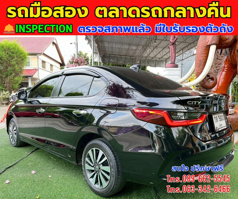 🚘ปี2024 Honda City 1.0 SV  ✅ไมล์แท้ 78,xxx กม. ⚙️เครื่องเบนซิน ✨เกียร์ออโต้ 4