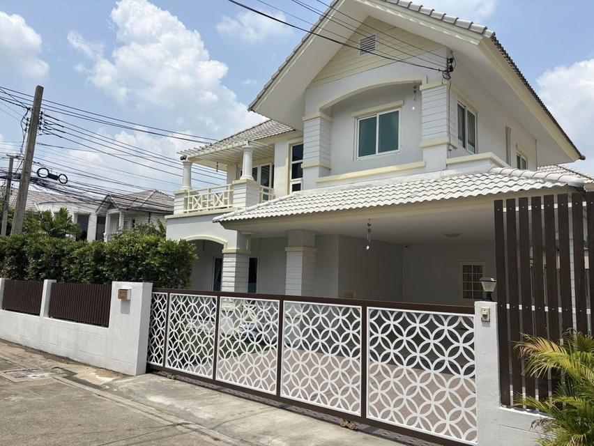 ให้เช่า และ ขายบ้าน บ้านสวนราชา (รามอินทรา)ส่วนตัวใกล้รถไฟฟ้า   บรรยากาศดี 2
