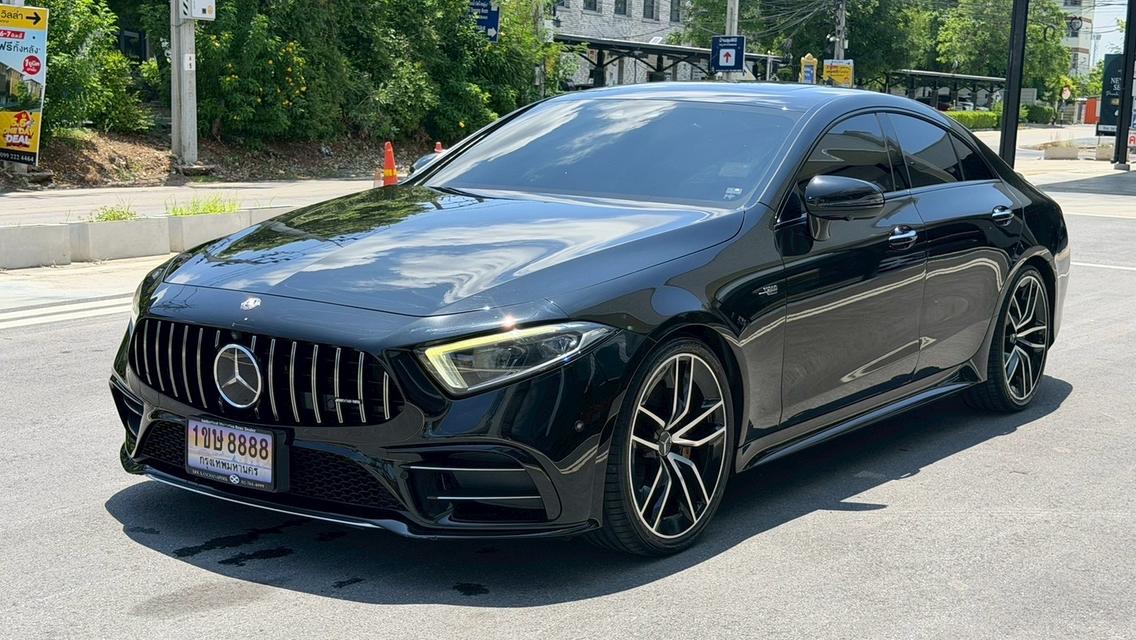 2022  BENZ CLS 53 AMG 4MATIC+ สีดำ เลขไมล์ 80,XXX KM รถสวย ไม่สีอุบัติเหตุใดๆ เซอร์วิส ศูนย์ ตามระยะ* รถออกศูนย์ Benz TH  31/07/19 รูปที่ 3
