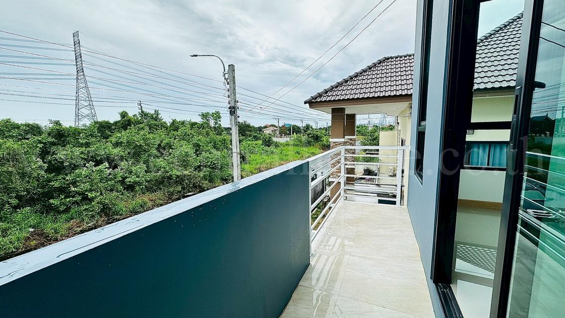 บ้านเดี่ยว ซอยเทพประทาน 1 บางกรวย - ไทรน้อย บ้านใหม่มือหนึ่ง ราคาถูก 19