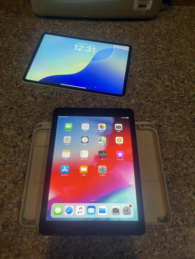 ขายiPadAirสีดำ128กิ๊กWifi Celluer ใส่ซิมได้ตัวTopสุดหายากใช้งานดีถูกๆ