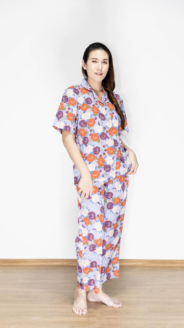 ชุดนอนผ้าไหม silk satin รูปย่อยที่ 2