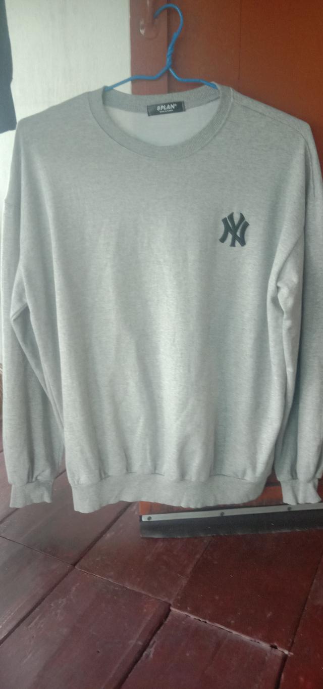 เสื้อ new york yankees แขนยาว  made in korea 8 plan ไซดฺ์ XL เสื้อไม่มีตำหนิ