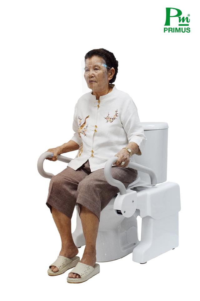 รูป อุปกรณ์พยุงสำหรับโถสุขภัณฑ์ Toilet Lift PHC-01-Series 4
