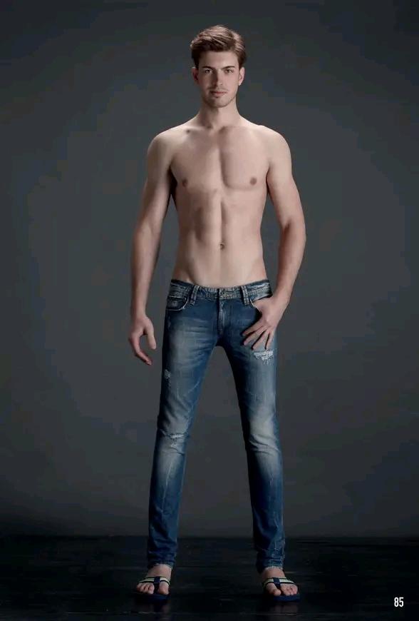 กางเกงขายาวยีนส์ยืด ส่งตรงจาก cc.oo 2