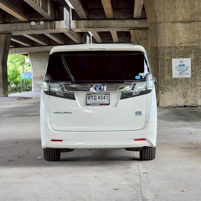 Toyota VellFire 2.5 HEV E-FOUR AT ปี 2015 6