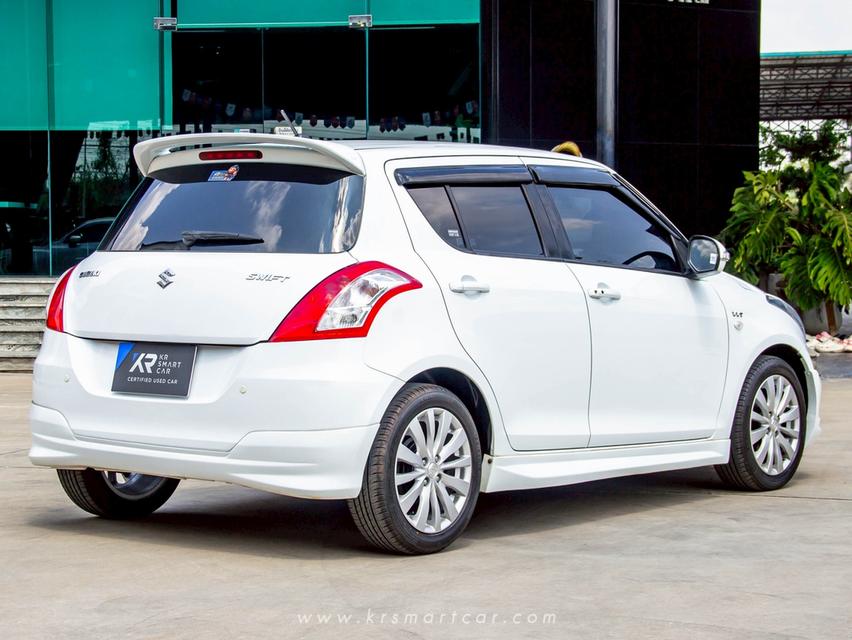 ขายรถยนต์มือสอง Suzuki Swift 1.2GL AT สีขาว ปี2014 จด 2015 รูปที่ 6