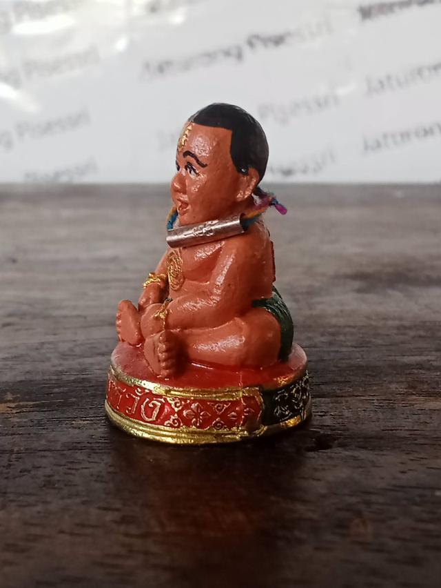 กุมารน้อย สมหวัง รุ่นแรก  อธิษฐานจิตปลุกเสกโดย พระอาจารย์ประสาน สาทโร วัดช่องกลิ้ง อ.เลาขวัญ จ.กาญจนบุรี รับประกันแท้ตลอดชีพ รูปที่ 6