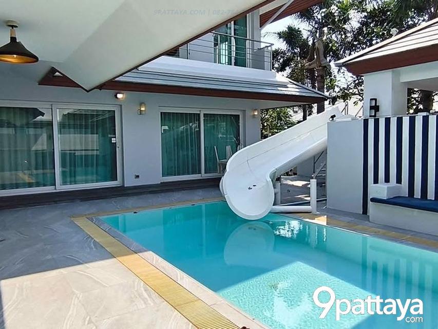 ขาย | พูลวิลล่า 1 ชั้น • ขนาดที่ดิน 102 ตารางวา / 408 ตร.ม. 3 ห้องนอน 3 ห้องน้ำ Beach Access Pool Villa – กระทิงลาย พัทยา | Daily Rental Allowed ✨ 2