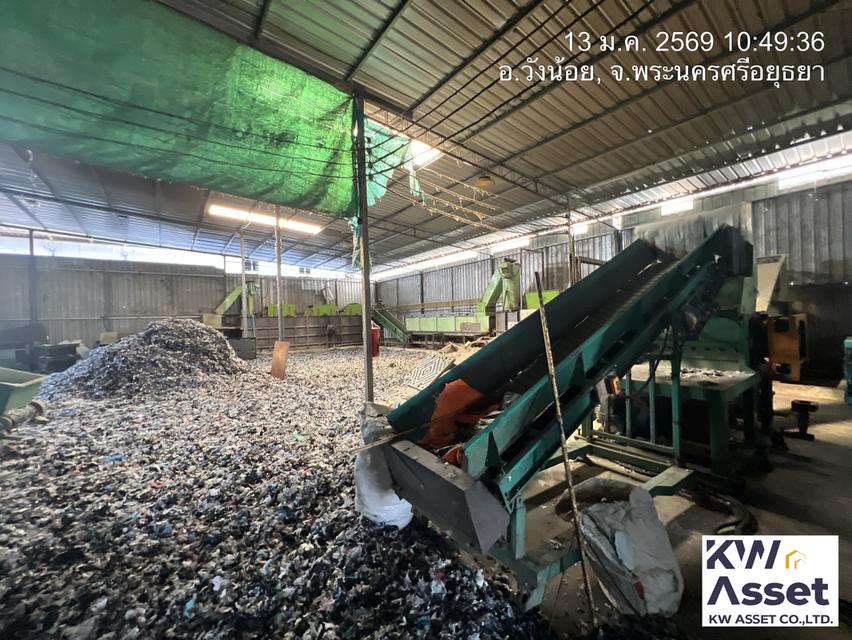 ขายโรงงานหลอมเม็ดพลาสติก เป่าถุงและตัดถุง 1,000 ตรม. มีใบอนุญาต รง. 4 พร้อมที่ดิน 2 ไร่ พิกัด อยุธยา- วังน้อย  ราคาลดเหลือ 23,000,000 บาท 16