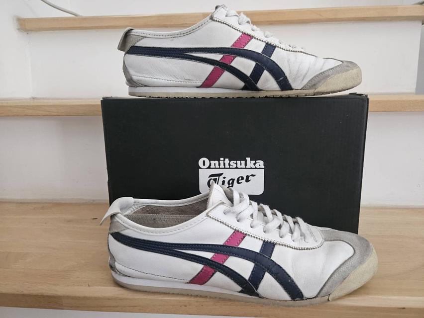 พร้อมส่ง 📍มือสอง+แท้ พร้อมกล่อง 💯 รองเท้า Onitsuka Tiger MEXICO 66 Size 43.5 euro ราคา 1,490 บาท ส่งฟรี