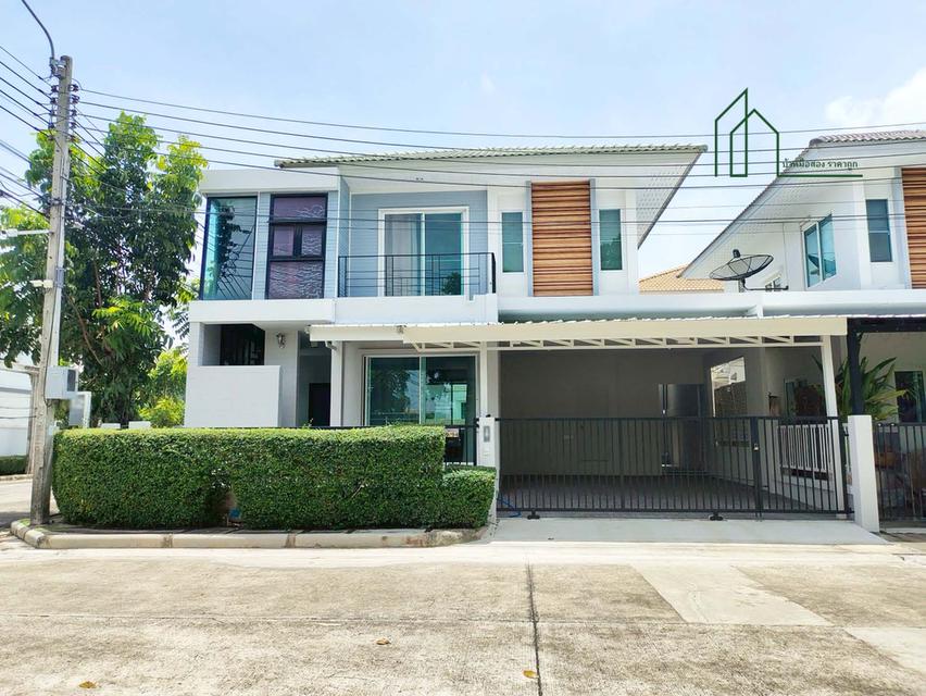บ้านเดี่ยว หลังมุม หมู่บ้านกรูฟวิลล์ บางนา กม. 10 ซอยมหาชัย บางพลี 1