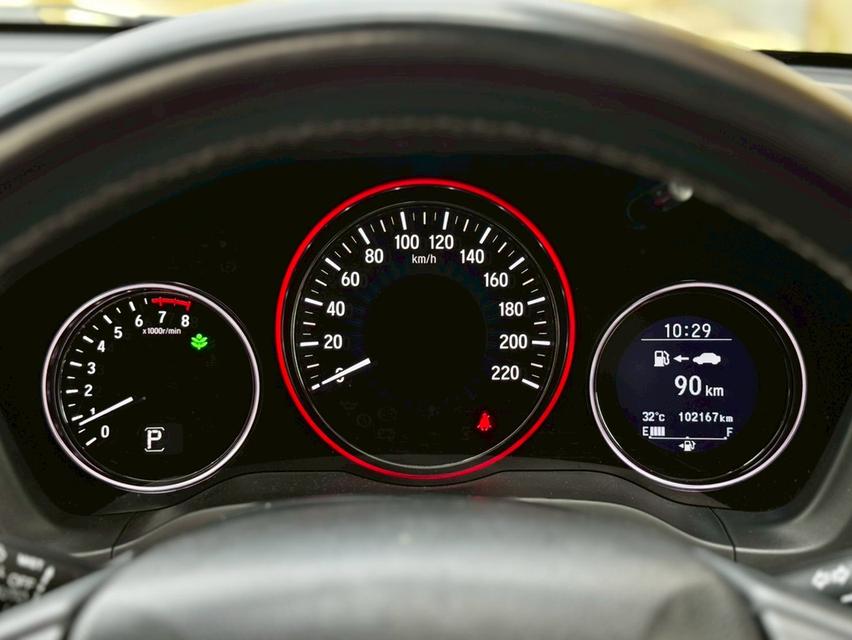 HONDA HRV 1.8 RS TOP SUNROOF (mnc)ปี 19 สีแดง  ออโต้  12