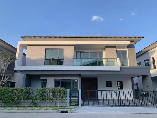 ขายหรือให้เช่า บ้านเดี่ยว 2 ชั้น The City Bangna เนื้อที่ 313 ตร.ม. แต่งครบ พร้อมอยู่ วิวสวนหน้าบ้าน 1