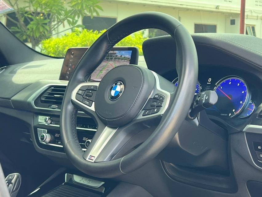 (แจ้งรหัสรถ NCT216) BMW X3 xdrive20d M Sport ขาว 2019 จด 2020 รูปที่ 9