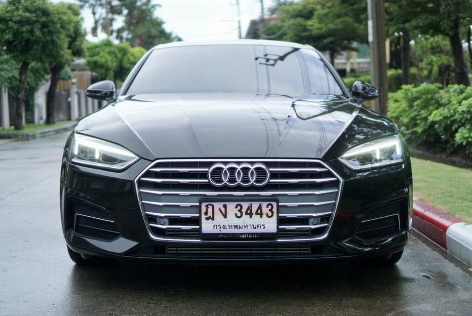 Audi A5 SPORTBACK 40 TFSI 2018 สีดำ รถเจ้าของเดียว ตัวถังเดิมสวย สภาพป้ายแดง รูปที่ 5