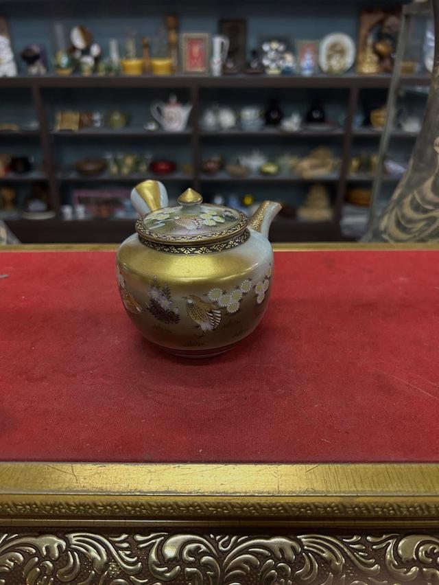 กาน้ำชาเซรามิก เขียนลาย (ตำหนิตามภาพ) 3