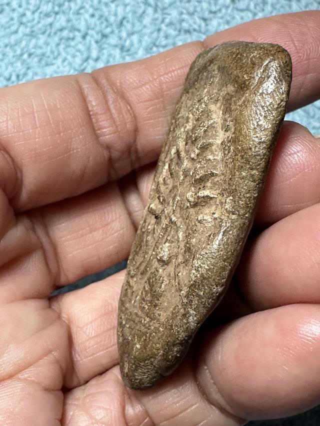 พระลีลาหลังซุ้มระฆัง กรุวัดพระศรีรัตนฯ เนื้อดิน รูปที่ 7