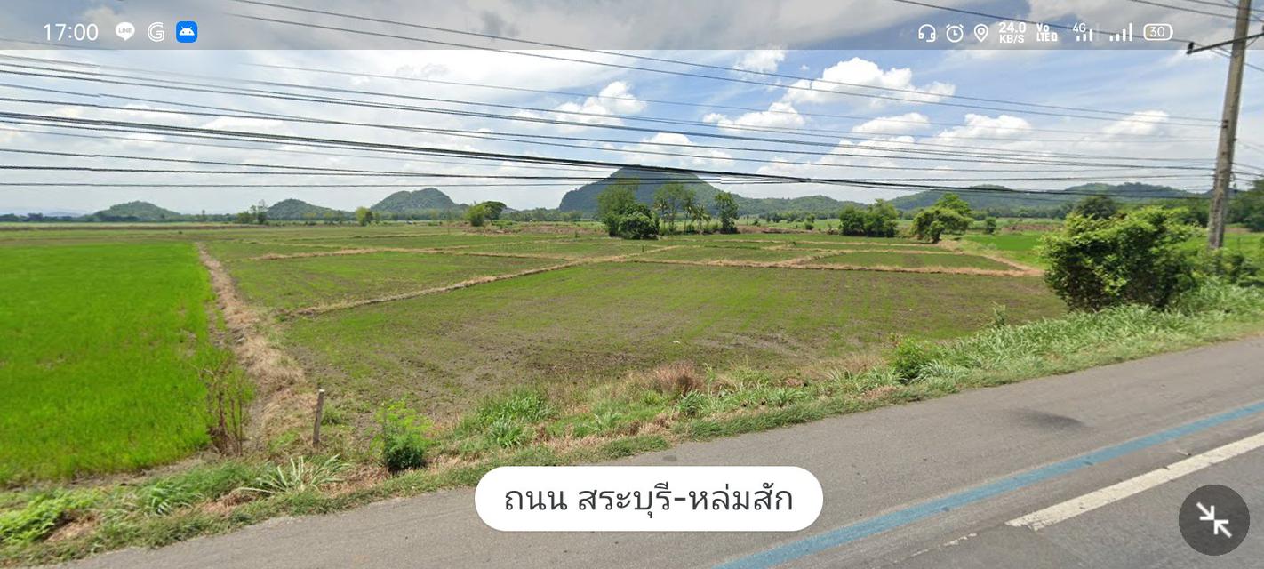 ที่สวยทำเลดีติดทางหลวงสาย21ด้านหลังติดฝายวิวไร่และภูเขาขนาด13ไร่2งาน 1