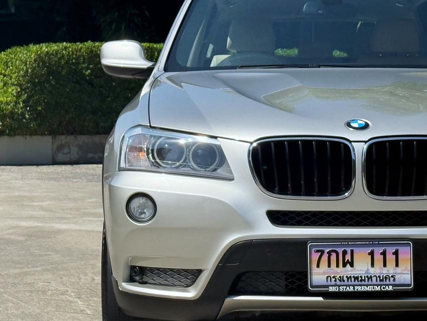 2014 BMW X3 20D XDRIVE รถมือเดียวออกป้ายแดง รถวิ่งน้อย เข้าศูนย์ตามระยะ รถไม่เคยมีอุบัติเหตุครับ 7