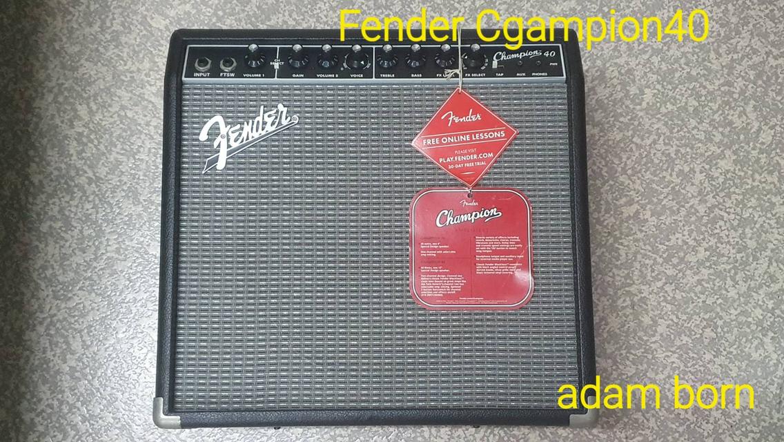 **Fender แอมป์ ครับ 